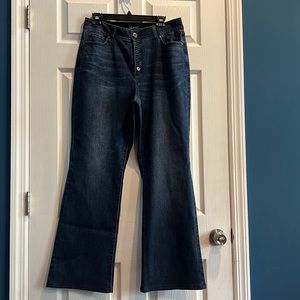 INC Boot leg curvy high rise jeans size 12 - Never Worn